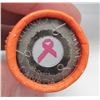 Image 1 : 2006 Canada Pink Ribbon (Breast Cancer) 25-Cent Quarter RCM Roll - Unopened