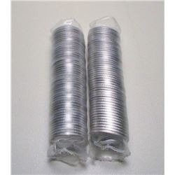 2 x 2012 Canada 10-Cent Dime Bank Rolls