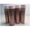 Image 2 : 10 Rolls Of 1965 Canadian BU Pennies - Directly From Bank Bag
