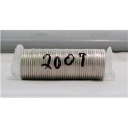 2009 Canada Unopened BU Quarter Roll