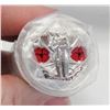 Image 1 : 2010 Canada Painted Poppy Unopened Quarter Bank Roll
