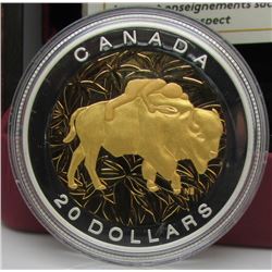 2014 Canada $20 Fine Silver Coin - Seven Sacred Teachings - RESPECT - BY RCM