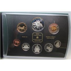 2001 Canada Sterling Silver Proof Set - National Ballet Of Canada