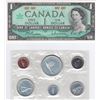 Image 1 : 1967 Canada Mint Coin Set & $1 Bank Note