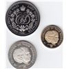 Image 3 : Johnson Matthey Lady Di & Prince Charles Gold & Silver Commemorative Set - In Original Box