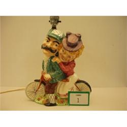 Shorter and Son lamp base figure of Daisy Bell…