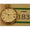 Image 1 : Gent's 9ct gold pocket watch by Vincent & Son, Yeovil…