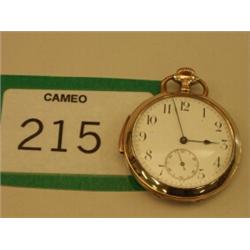 Gent's rolled gold repeater pocket watch…
