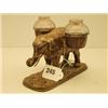 Image 1 : Heavy metal inkwell in the form of elephant…