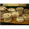 Image 1 : Approx. ninety pieces of a part dinner service by Chamberlains Worcester, some with damage…