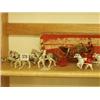 Image 1 : Model of state coach by Britains with horse and riders…