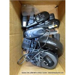 BOX: CHARGERS, RADIOS