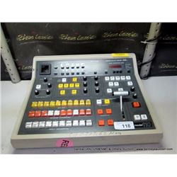 GRASS VALLEY GROUP 110 CONTROL PANEL (print sequence:) 70262