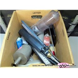 BOX: ASSORTED VACUUM VALVE ACCESSORIES (print sequence:) 70265