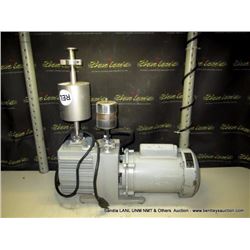 LH D2A TRIVAC VACUUM PUMP (print sequence:) 70246