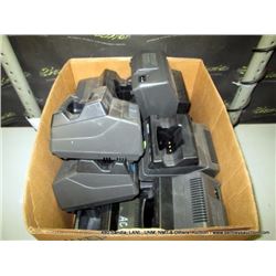 BOX: BATTERY CHARGERS (print sequence:) A-350