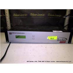 LIGHTWAVE COMM 8200 SERVER SWITCH (print sequence:) B-064