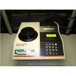 MICROCERITICS ACCU PYE 1330 (print sequence:) 1600048