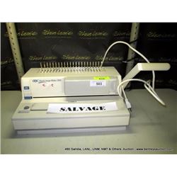 GBC ELECTRIC IMAGE MAKER 3000 BINDER (print sequence:) A-426