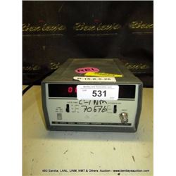 HP 5381A 80MHZ FREQUENCY COUNTER (print sequence:) 70676