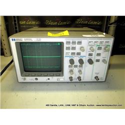 HP 54600A 100MHZ 2-CHANNEL OSCILLOSCOPE (print sequence:) 70646