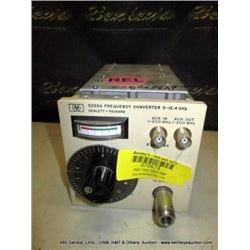 HP 5255A FREQUENCY CONVERTER (print sequence:) 70678