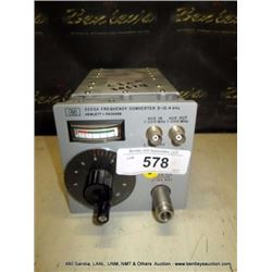HP 5255A FREQUENCY CONVERTER (print sequence:) 70674