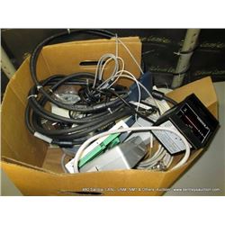 BOX: ELECTRONICS-CORDS, READOUT, POWER SUPPLY (print sequence:) 70618