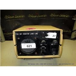 TWO NET MONITOR LAND LINE