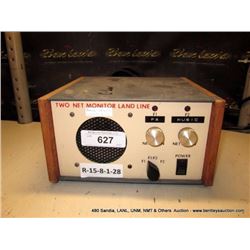 TWO NET MONITOR LAND LINE