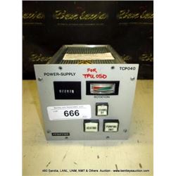 PFEIFFER TCP 040 POWER SUPPLY (print sequence:) 70690