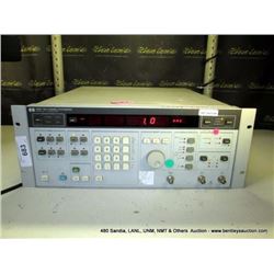 HP 3326A TWO CHANNEL SYNTHESIZER (print sequence:) 70680