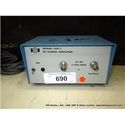 ETN 500L RF POWER AMPLIFIER