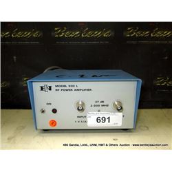 ETN 500L RF POWER AMPLIFIER
