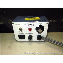COLE-PARMER 2600 VOLTAGE CONTROLLER (print sequence:) 70006