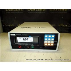 SCHLUMBERGER 7150 DIGITAL MULTIMETER (print sequence:) 69999