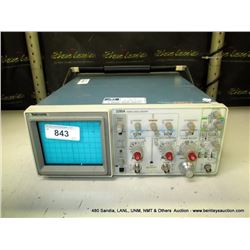 TEKTRONIX 2215A 60MHZ OSCILLOSCOPE (print sequence:) 46309