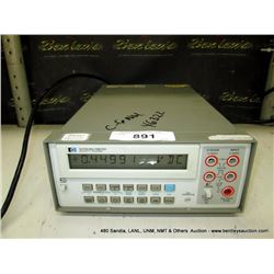 HP 3478A MULTIMETER (print sequence:) 46322