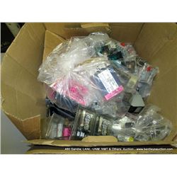 BOX: ASSORTED ELECTRONICS-RELAYS, SWITCHES