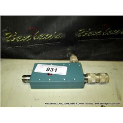 NARDA COAXIAL DIRECTIONAL COUPLER (print sequence:) 46332