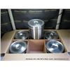 Image 1 : BOX: VOLLRATH 88040 4 1/2QT STAINLESS DRESSING JAR 6X MONEY