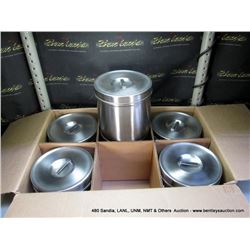 BOX: VOLLRATH 88040 4 1/2QT STAINLESS DRESSING JAR 6X MONEY