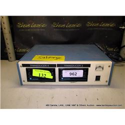 CORTEST SYSTEMS INC TRANSDUCER CONSOLE (print sequence:) B-132