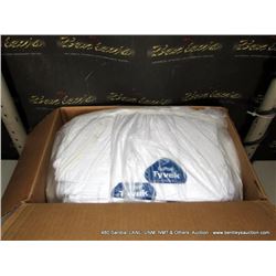 BOX: TYVEK PROTECTIVE COVERALLS