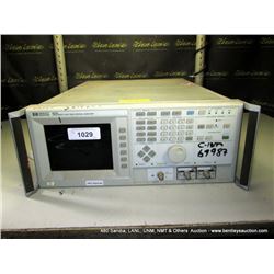 HP 5371A FREQUENCY & TIME INTERVAL ANALYZER W/ OPTION 060 (print sequence:) 69987