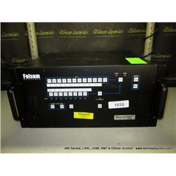 FOLSOM MATRIX PRO 12X8 CHASSIS (print sequence:) 70417