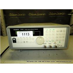 PRAGMATIC 2414A 20MS/S ARBITRARY WAVEFORM GENERATOR (print sequence:) 70390