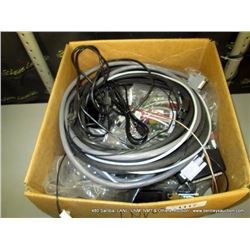 BOX: ASSORTED CORDS