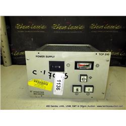 PFIEFFER TCP 310 POWER SUPPLY (print sequence:) 70485