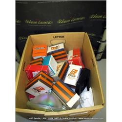 BOX: ELECTRONICS-TRANSFORMERS, METERS, TAPE